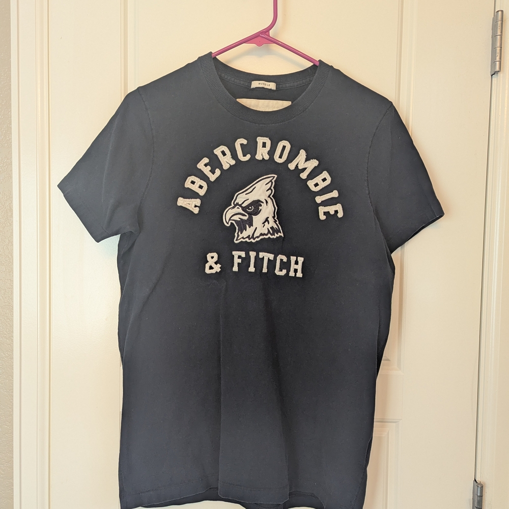 Abercrombie & Fitch Black T-Shirt for Men